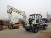 wheel,wheeled hydraulic bucket excavator 